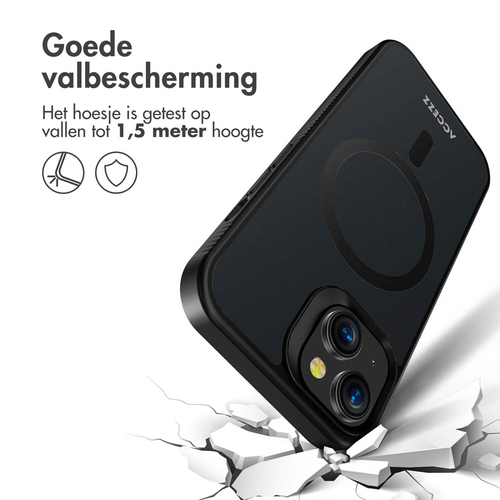 Accezz Rugged Frosted MagSafe Backcover iPhone 13, afbeelding 5