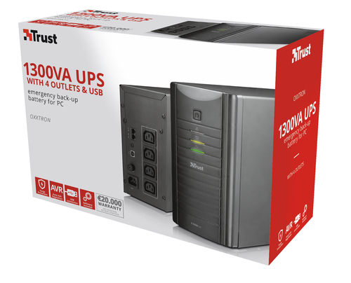 Trust Oxxtron 1300VA – image 3
