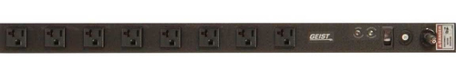 Vertiv Geist VSSK084-102R20 power distribution unit (PDU) 8 AC outlet(s) 0U Black