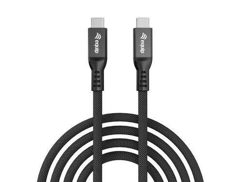 Equip 128441 USB-kabel USB4 Gen 4x2 1,2 m USB C Zwart, afbeelding 2