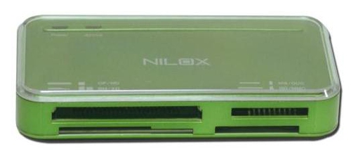 Nilox 10NXCRA100002 card reader USB 2.0 Green