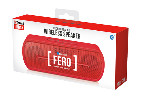 Trust 21706 portable/party speaker Stereo portable speaker Red – image 3