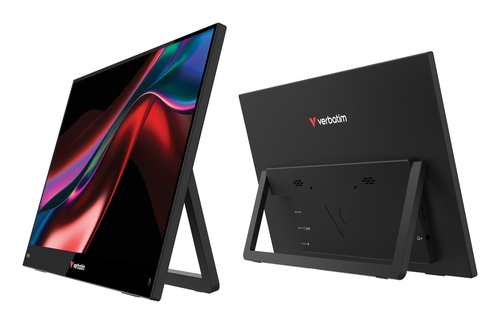 Verbatim 32405 portable TV/monitor Portable monitor Black – image 2