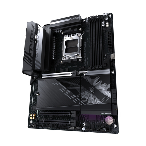 Gigabyte Aorus Elite Wi-Fi7 B850 AM5 Motherboard, Black - image 4