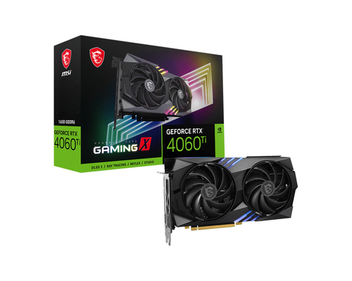 MSI GAMING GEFORCE RTX 4060 TI X 16G видеокарта NVIDIA 16 GB GDDR6