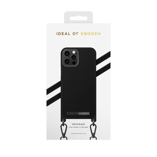 iDeal of Sweden Atlir Phone Neck Case iPhone 12 PRO MAX Onx Bk – image 2
