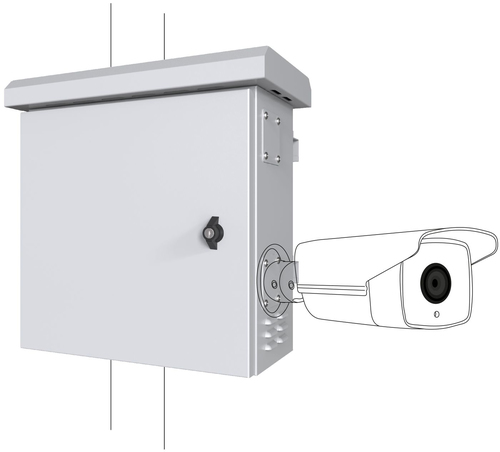 Lanview RCCTV006 rack cabinet 0U White