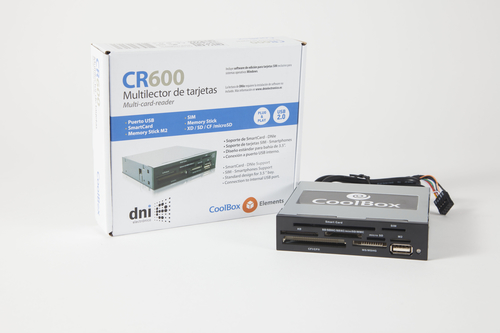 CoolBox CR-600 card reader USB Internal Black – image 3