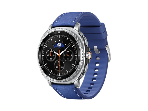 Samsung Galaxy Watch 8 Classic, Bluetooth, 46mm, Hybrid Band, Black + Hybrid Band, Blue
