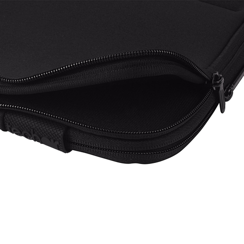 techair Slipcase Neopren zwart 15,6" m.Zusatzfach voor Zub., afbeelding 2