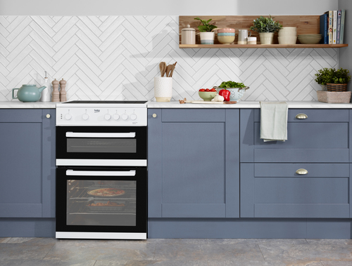 Beko KDC611W 60cm Double Oven Electric Cooker – image 7