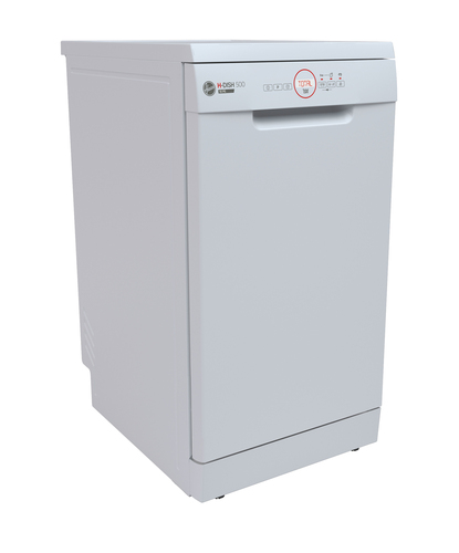 Hoover HDPH2D1049W 45cm Slimline Dishwasher White 10 Place E Rated Wi - image 2