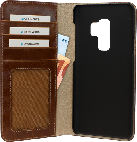 Mobiparts Excellent Wallet Case Samsung Galaxy S9 Plus Oaked Cognac – image 4