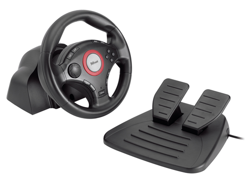 Trust Compact Vibration Feedback Steering Wheel GM-3200
