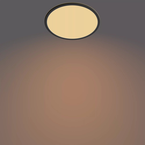 Philips Plafondlamp Superslim Zwart Ø30cm 18w, afbeelding 2
