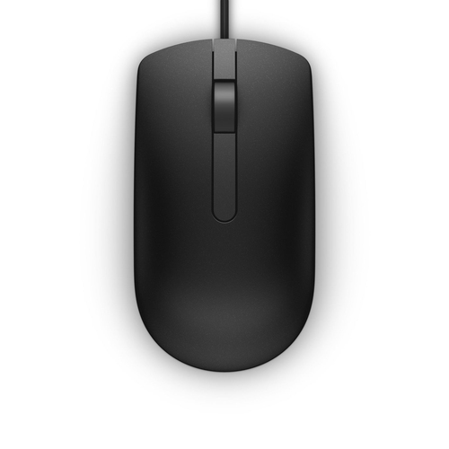 DELL NMJ83 компьютерная мышь Офисная Для правой руки USB тип-A Оптический 1000 DPI