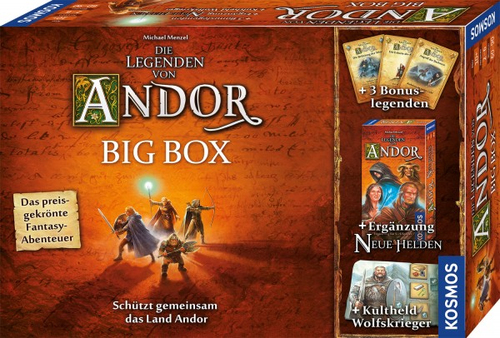 Kosmos Andor The Legends of Andor - Big Box Карточная игра Travel/adventure
