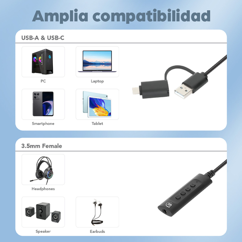 Convertidor USB MANHATTAN 153560