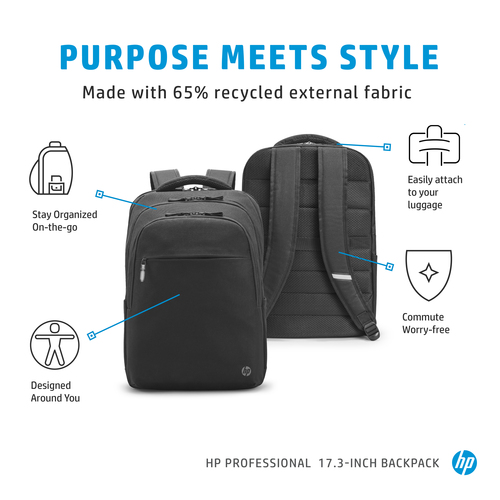 HP Professional 17.3 Laptop Backpack – image 5