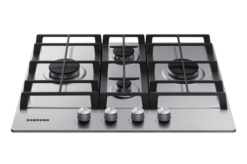Samsung NA64H3010BS/EO hob Black, Stainless steel Built-in Gas 4 zone(s) – image 3