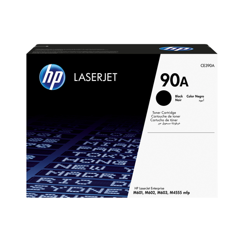 HP 90A Black Original LaserJet Toner Cartridge – image 1
