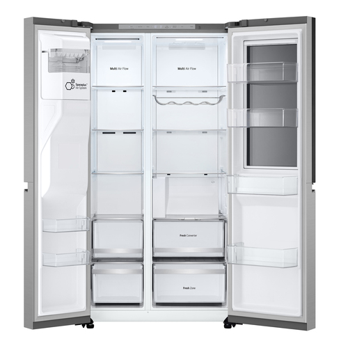 LG GSXE80PYBE side-by-side refrigerator Freestanding – image 8