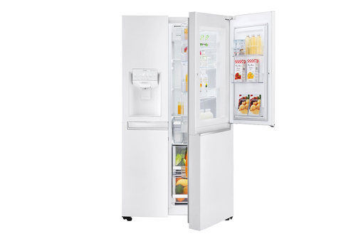 LG GSJ761SWZE side-by-side refrigerator Freestanding