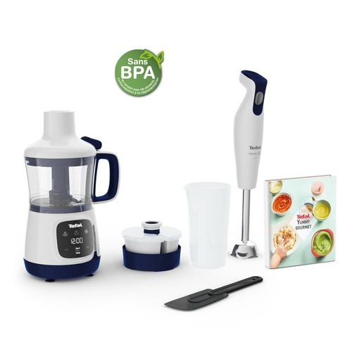 Tefal Yummy Gourmet HB55W4 0,8 L Кулинарный блендер 600 W Белый