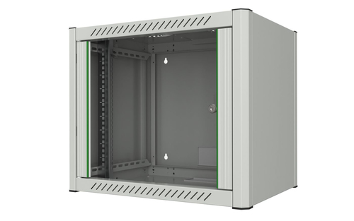 Lanview RWM09U45WH rack cabinet 9U Wall mounted rack White
