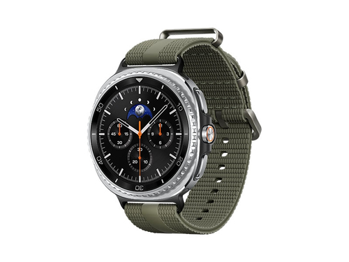 Samsung Galaxy Watch 8 Classic, Bluetooth, 46mm, Hybrid Band, Black + Athleisure Band, Green, S/M