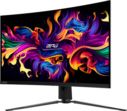 Msi Mpg 321CURX 4K Ultra HD 32" Curved QD-OLED Gaming Monitor - Black - image 3