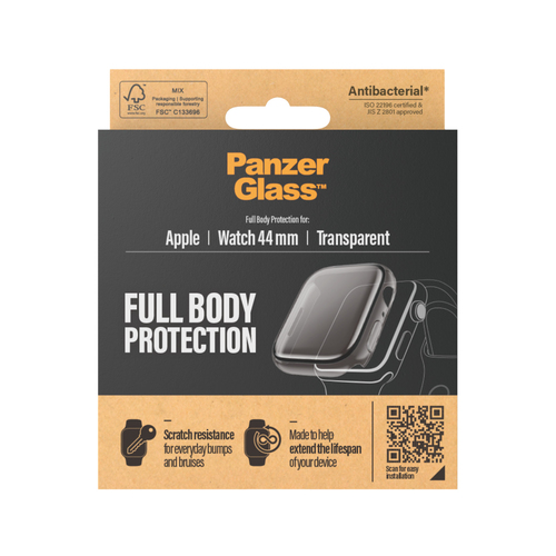 PanzerGlass Full Body Apple Watch 44mm Screenprotector Glas, afbeelding 3
