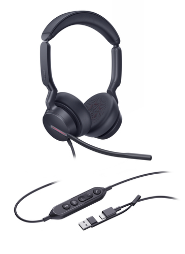 Yealink UH46 Dual Teams USB-C/A - Headset, afbeelding 2