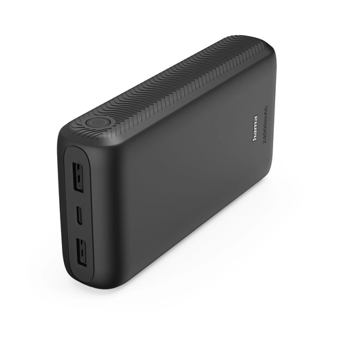 Hama 00201778 внешний аккумулятор Литий-полимерная (LiPo) 24000 mAh Антрацит