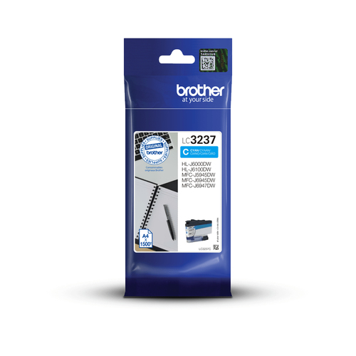 Brother LC3237C Inkjet Cartridge Cyan LC3237C - image 1