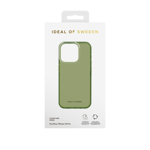 iDeal of Sweden Clear Case iPhone 15PR Khaki – image 2