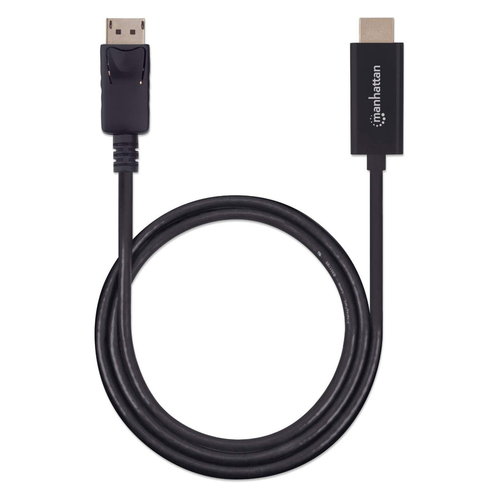 Manhattan Video/audiokabel DisplayPort / HDMI 1.8m Sort – billede 5