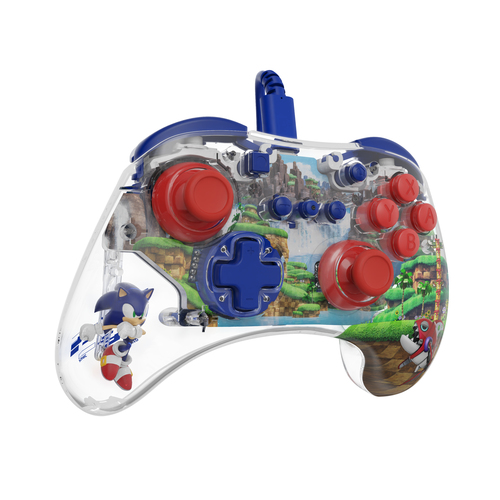 PDP REALMz Wired Controller: Sonic Green Hill Zone, For Nintendo Switch & Nintendo Switch - OLED Model – image 2