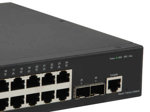 LevelOne KILBY 26-Port L2 Managed Gigabit Switch – image 5
