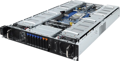 GIGABYTE G292-Z24 AMD SoC Socket SP3 Rack (2U) Black, Steel