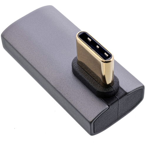 InLine 35900H tussenstuk voor kabels USB-C Grijs, afbeelding 2