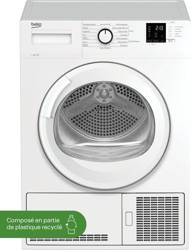 Beko DCB912W tumble dryer Freestanding Front-load