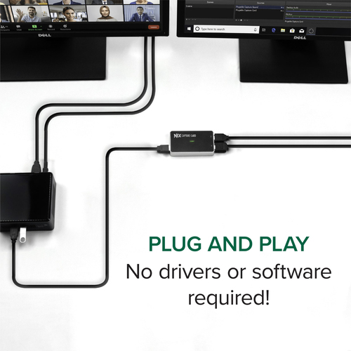 Plugable Technologies HDMI Video Capture Card, USB 3.0 or USB C, Record, Stream and Go Live with DSLR, 1080P 60FPS with HDMI Pass Through - Compatible with Wind – image 6