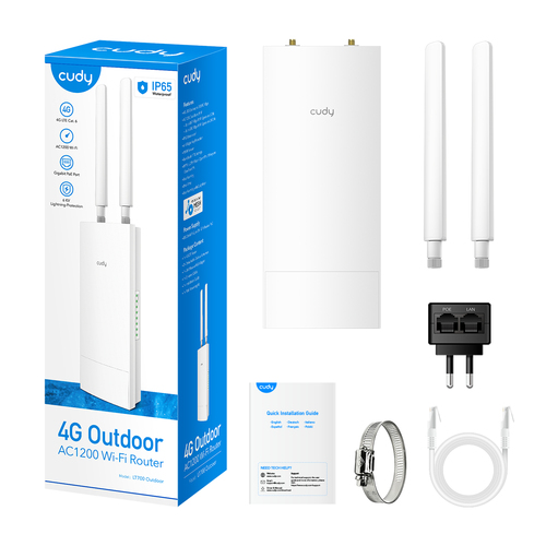 Cudy Outdoor 4G LTE Cat 6 AC1200 Wi-Fi Gigabit Router, afbeelding 6