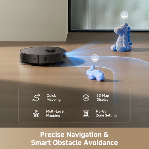 Dreame D30 smart robot vacuum & mop - Black – image 7