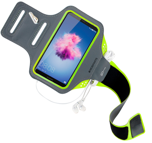 Mobiparts Comfort Fit Sport Armband Huawei P Smart Neon Green – image 2