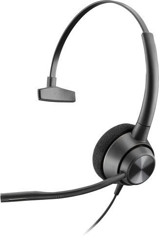 Diadema PLANTRONICS EncorePro 310 Poly EncorePro 310 Alambricos Conector QD Monoaural Brazo De Microfono Flexible - 77T43AA