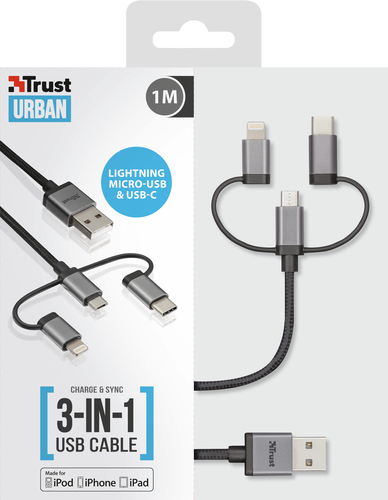 Trust URBAN - Oplaad-  datakabel, afbeelding 7