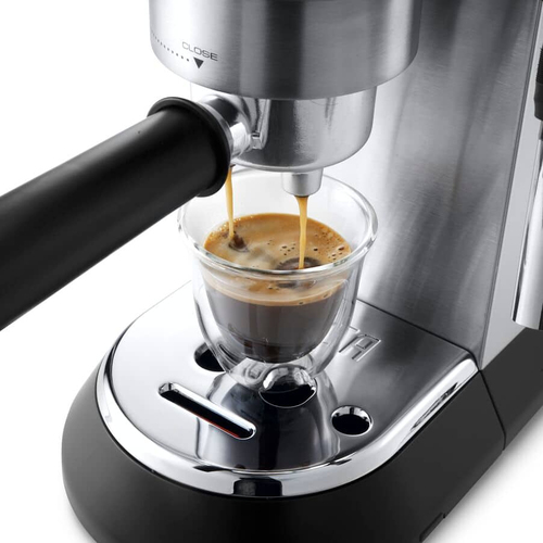 Delonghi Dedica Style Pump Espresso Coffee Machine- Silver - Metal - image 2