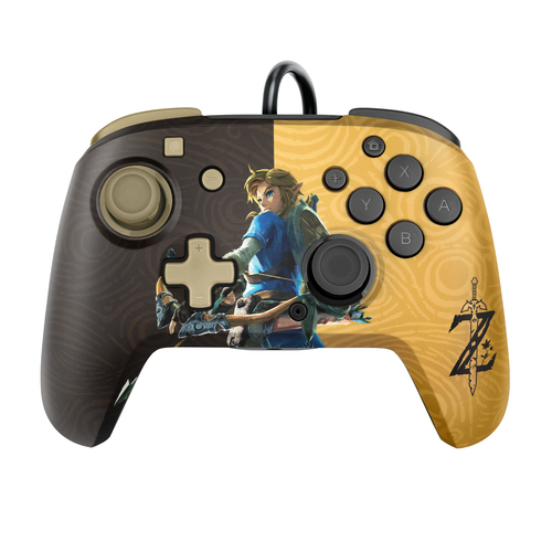 PDP REMATCH: Hyrule Hero Link Разноцветный USB Геймпад Аналоговый/цифровой Nintendo Switch, Nintendo Switch OLED